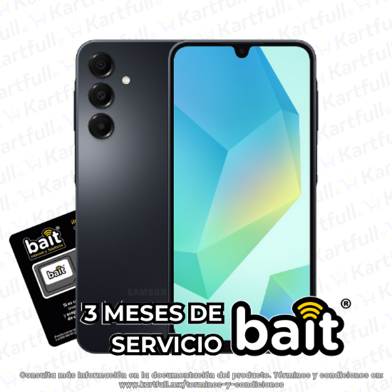Imagen de Samsung A16 5G 6Gb Ram 128Gb Dual Sim Negro Importado