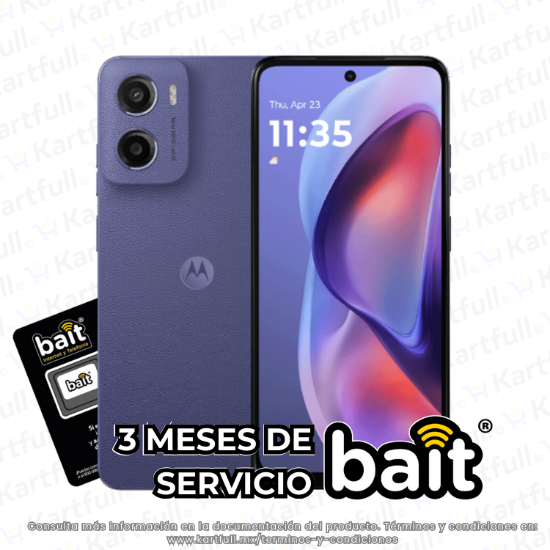 Imagen de Motorola E15 Morado 2GB Ram 64GB Dual Sim Mx