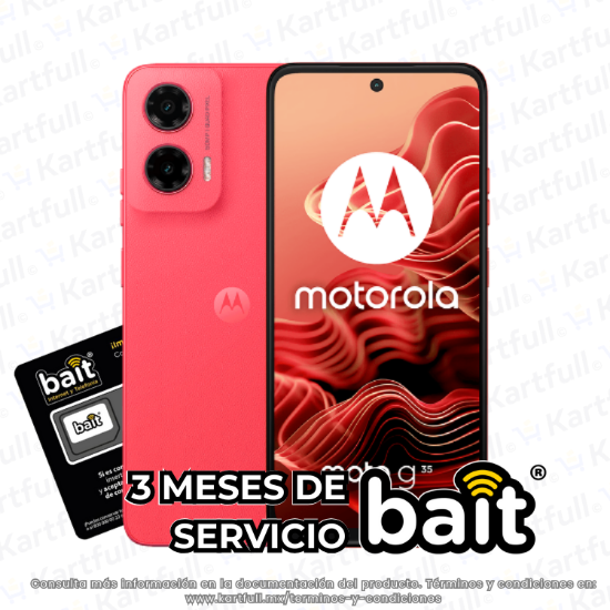 Imagen de Motorola G35 5G Naranja 4GB Ram 256GB Dual Sim Mx