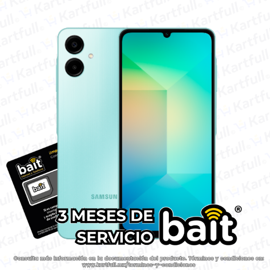 Imagen de Samsung A06 4Gb Ram 128Gb Verde Mx