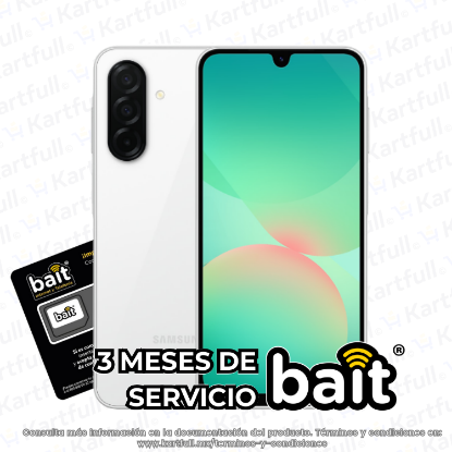 Imagen de Samsung A26 5G Blanco 6Gb Ram 128Gb Dual Sim Impotado