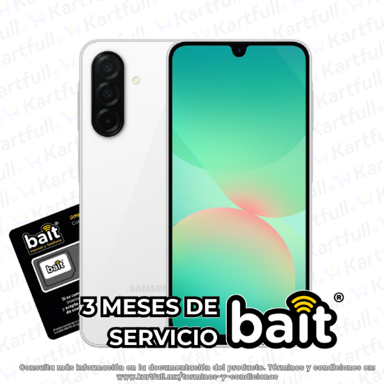 Imagen de Samsung A26 5G Blanco 6Gb Ram 128Gb Dual Sim Impotado